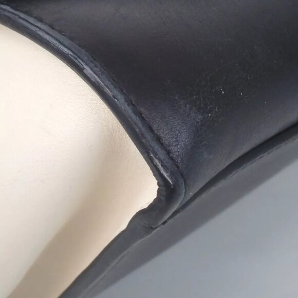 Authentic CELINE Trapeze 2WAY Handbag leather [Used] - Picture 12 of 14